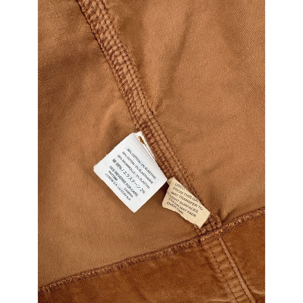 Madewell Sued Mini Skirt Caramel Brown Size 6 - Picture 5 of 15
